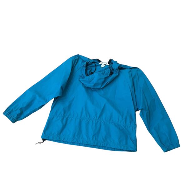 Vintage L.L. Bean Blue Pullover Windbreaker Jacket 90s Outdoor Hiking - - Picture 3 of 4